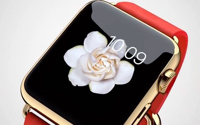 Image extracted from one of the Apple videos on the Apple Watch. 