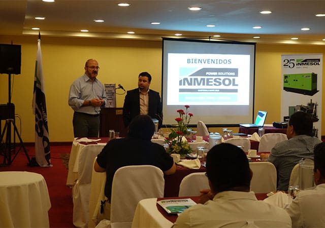 Luis Navarro Cortés from INMESOL and Mr. Boris G. de León