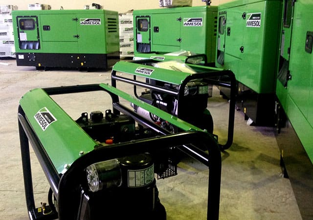 Dozens of INMESOL sets arrive to Libya 1 Gensets of different powers and ranges at INMESOL SL’s facilities