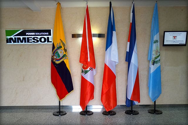 2e journées techniques INMESOL LATAM 2016 2 Drapeaux des pays visiteurs