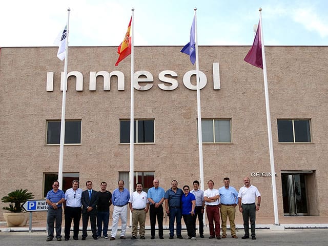Latin American distributors and the technical and commercial team together with INMESOL Management