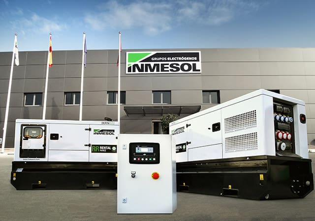 Top reliability in power supply when THERE ARE NO MAINS or the supply is very weak 1 Two Rental range generator sets operating in dual mutual stand-by mode