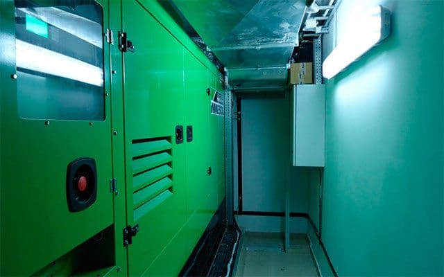 The Olympic Games in Sochi Trusted in Our Generator Sets 5 275 kVA generator set installed in one of the data centres
